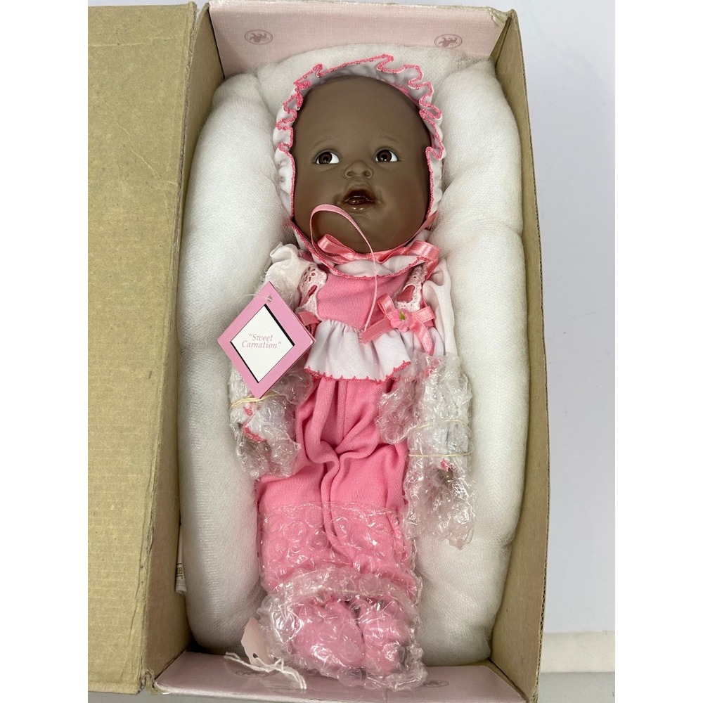 Ashton-Drake Galleries Sweet Carnation Porcelain AA Doll Artist Yolanda Bello